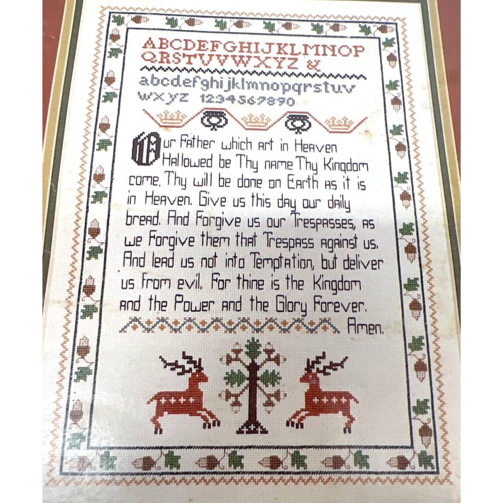 18th Century Sampler PatternBy Graphique Needle Arts Ltd. Cross-Stitch Pattern W